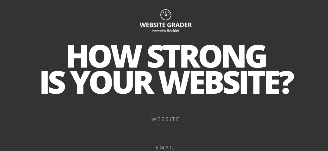 Website Grader - Strategii de marketing