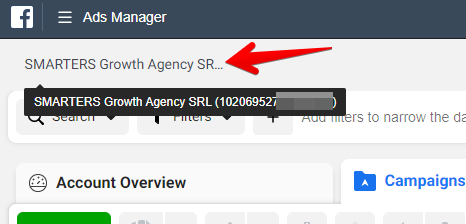 Ads Manager ID