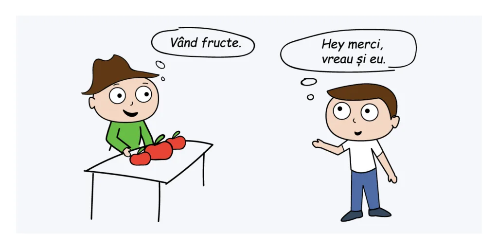 Curs Copywriting Telenovela vand fructe