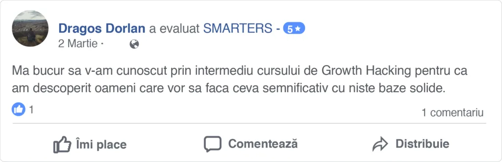 Review Curs Growth Hacking Dragos Darlan